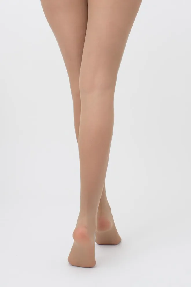 Классические колготки с заниженной талией Sensi VB 40 den Giulia (glace), бежевый