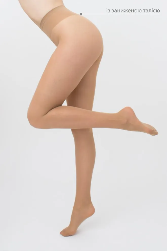 Классические колготки с заниженной талией Sensi VB 40 den Giulia (daino), бежевый
