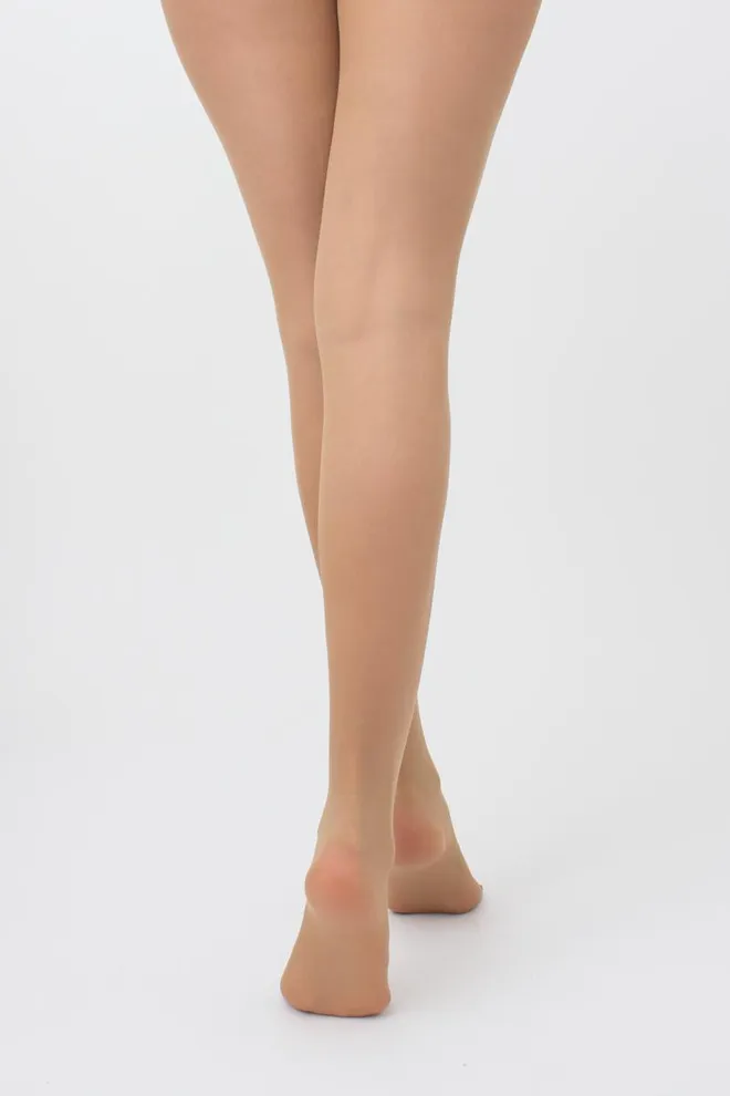 Классические колготки с заниженной талией Sensi VB 40 den Giulia (daino), бежевый