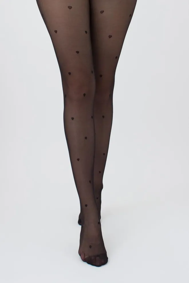 Колготки с принтом Sensual 20 den model 2 Giulia (nero)