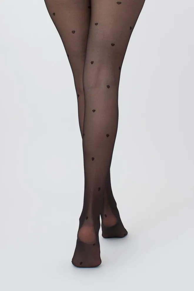 Колготки с принтом Sensual 20 den model 2 Giulia (nero)