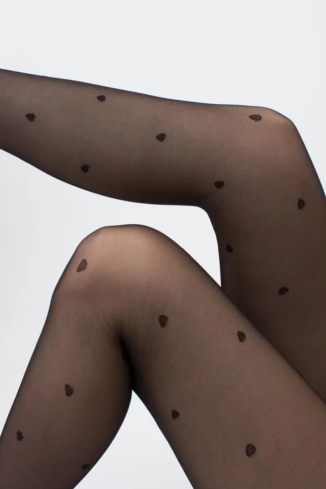 Колготки с принтом Sensual 20 den model 2 Giulia (nero)