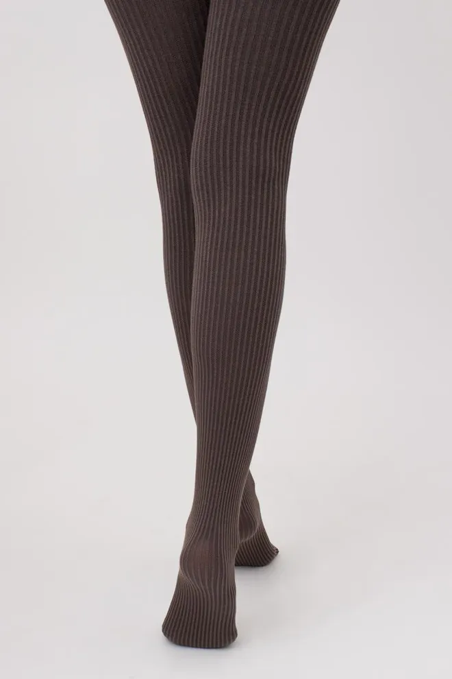 Колготки теплые с узором Shell 150 den model 1 Giulia (haze)