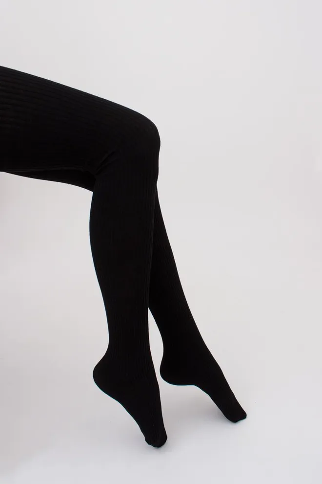 Колготки теплые с узором Shell 150 den model 1 Giulia (black)