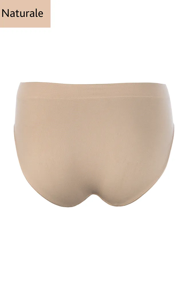 Бесшовные женские трусы слип Slip basic Giulia (naturale)