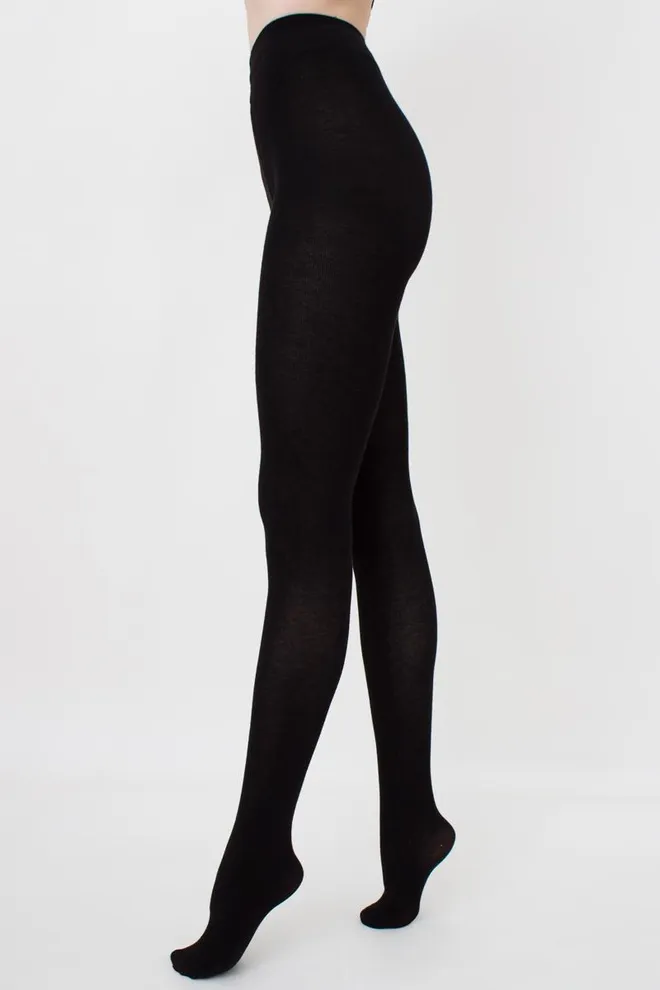 Классические теплые колготки Soft Cashmere touch Giulia (nero), черный