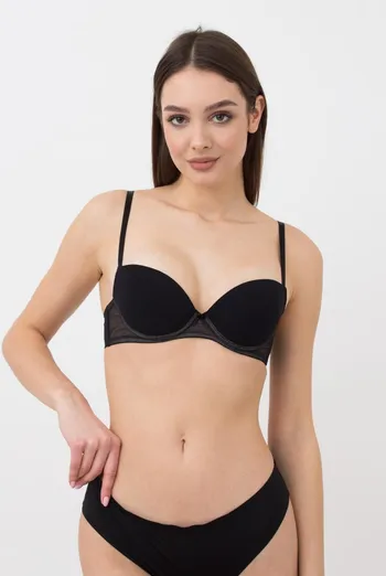Бюстгальтер с формованной чашкой Soft micro 1105/22 Giulia (black), черный Бюстгальтер с формованной чашкой Soft micro 1105/22 Giulia (black), черный