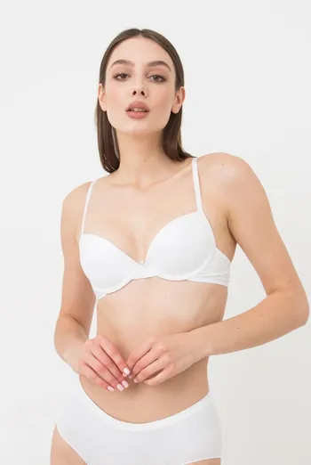 Бюстгальтер с формованной чашкой Soft micro 1106/20 Giulia (white), белый