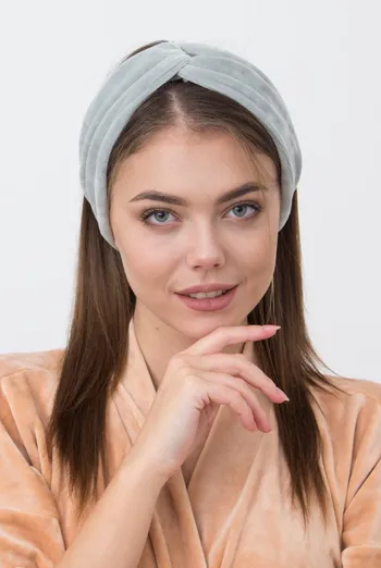 Повязка на голову Soft winter Giulia (grey) Повязка на голову Soft winter Giulia (grey)