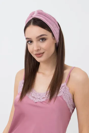 Повязка на голову Soft winter Giulia (pink) Повязка на голову Soft winter Giulia (pink)