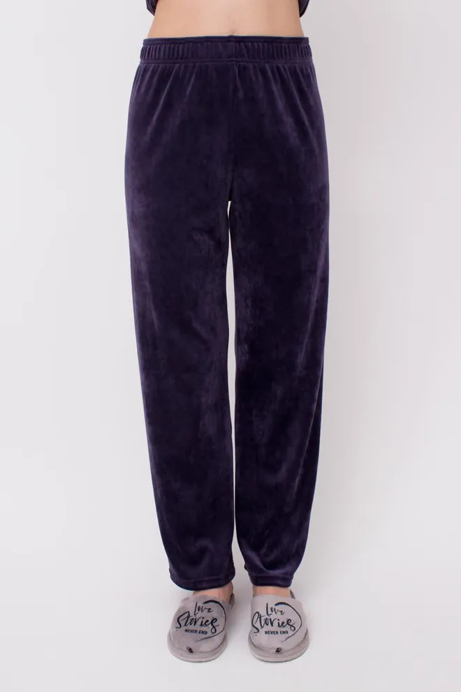 Штаны женские свободного кроя SOFT WINTER 4311/080 Giulia (eggplant), фиолетовый