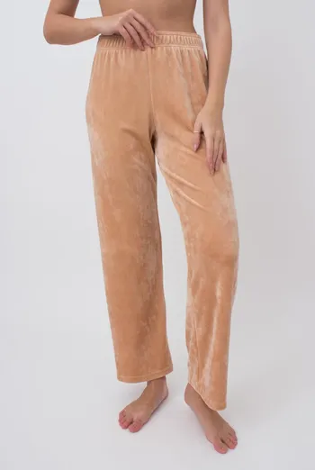 Штаны женские свободного кроя SOFT WINTER 4311/080 Giulia (latte), бежевый