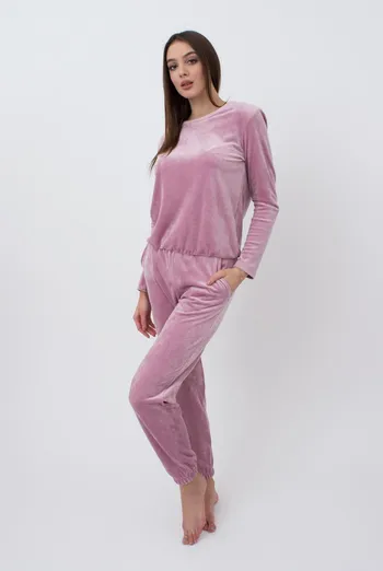 Штаны женские теплые SOFT WINTER 4312/080 Giulia (pink), розовый