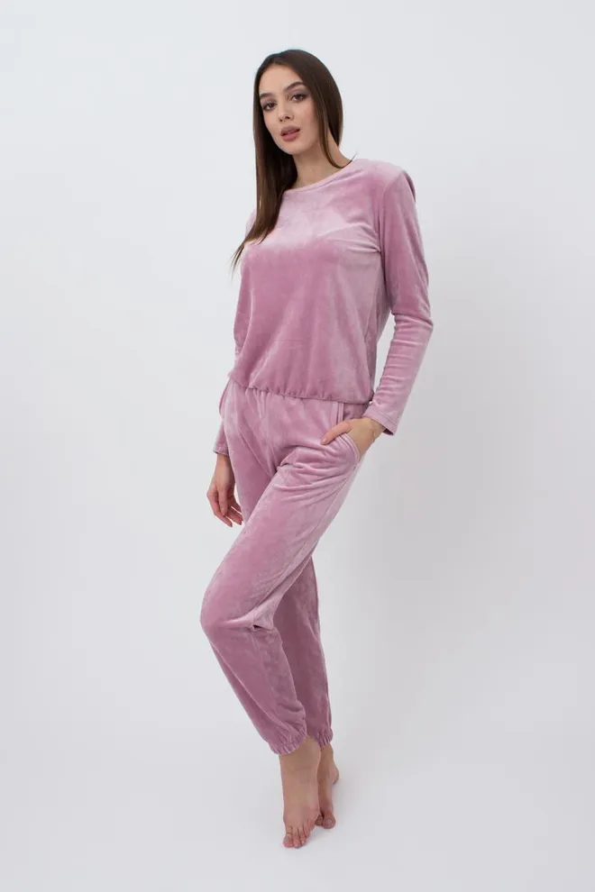 Штаны женские теплые SOFT WINTER 4312/080 Giulia (pink), розовый