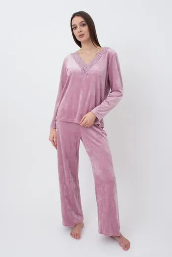 Штаны женские теплые Soft winter 4313/080 Giulia (pink) Штаны женские теплые Soft winter 4313/080 Giulia (pink)