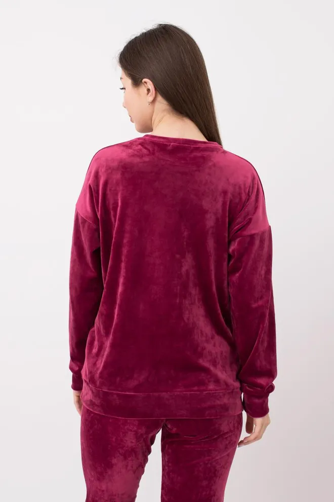 Свитшот женский SOFT WINTER 4405/080 Giulia (burgundi), бордовый