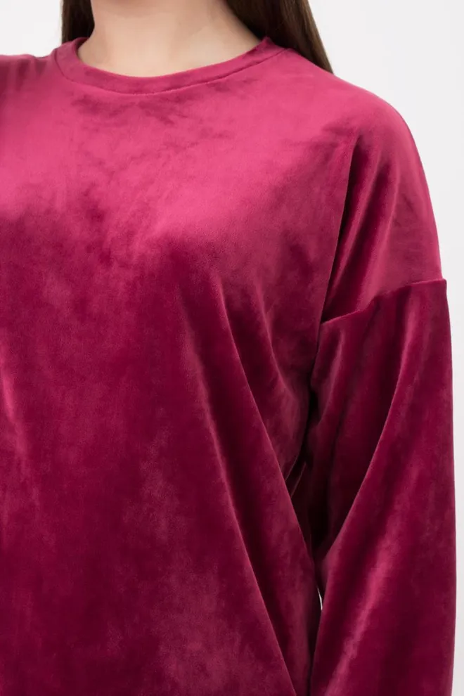 Свитшот женский SOFT WINTER 4405/080 Giulia (burgundi), бордовый