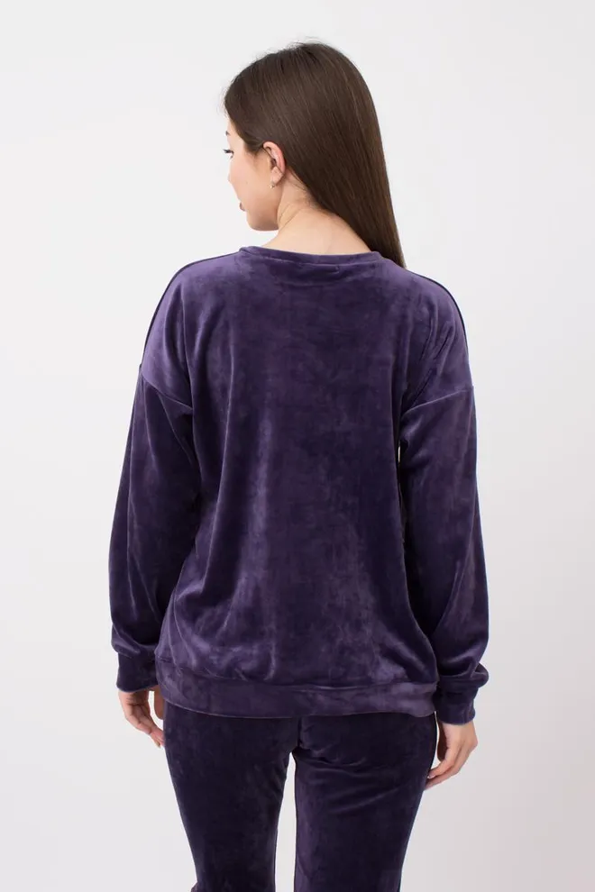 Свитшот женский SOFT WINTER 4405/080 Giulia (eggplant), фиолетовый