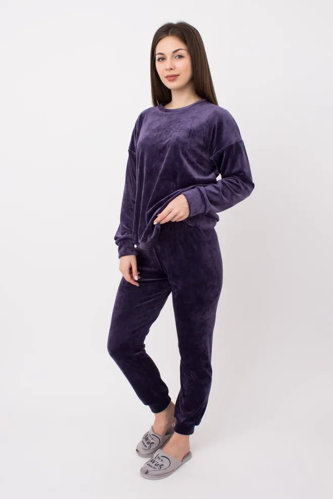 Свитшот женский SOFT WINTER 4405/080 Giulia (eggplant), фиолетовый