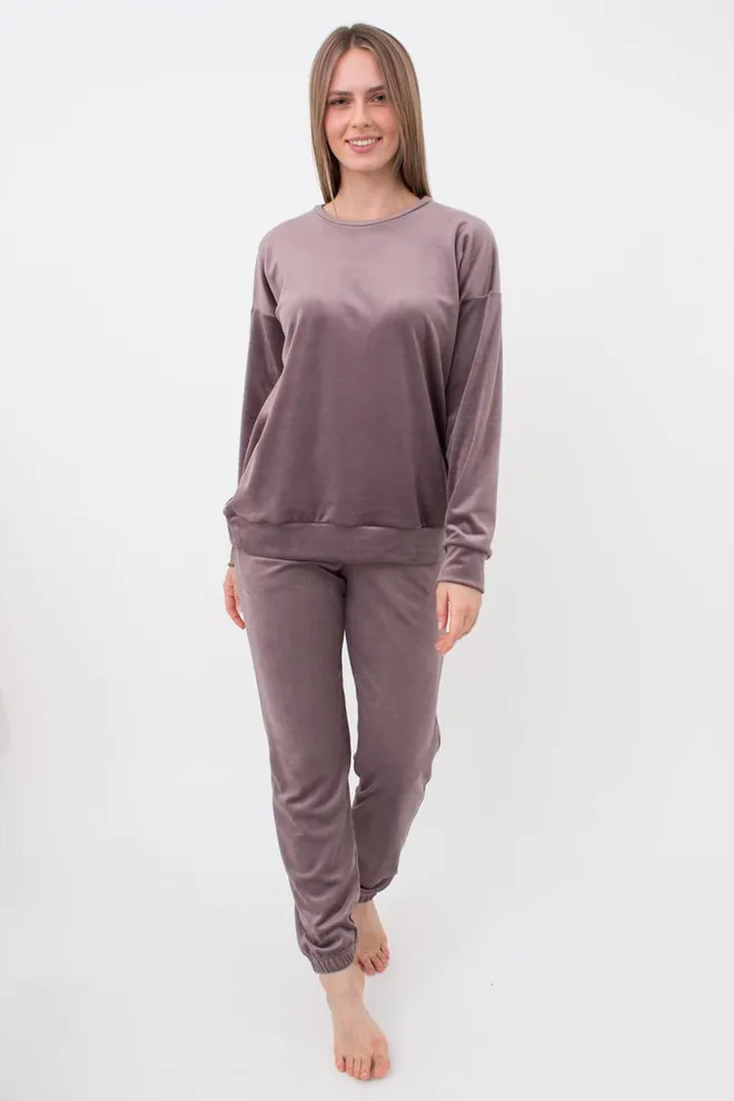 Свитшот женский SOFT WINTER 4405/080 Giulia (taupe), коричневый