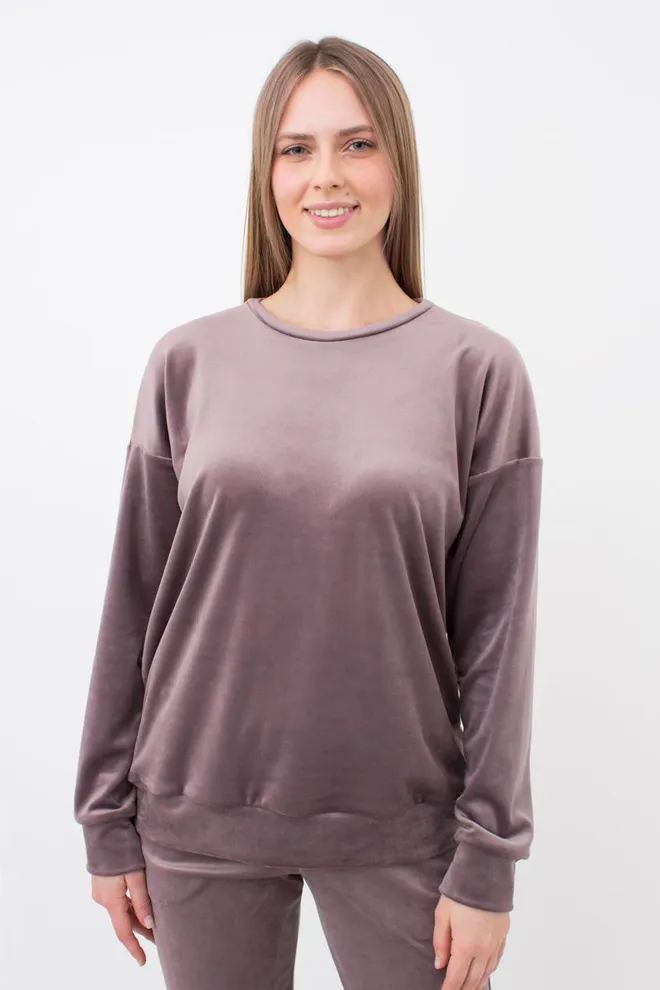 Свитшот женский SOFT WINTER 4405/080 Giulia (taupe), коричневый