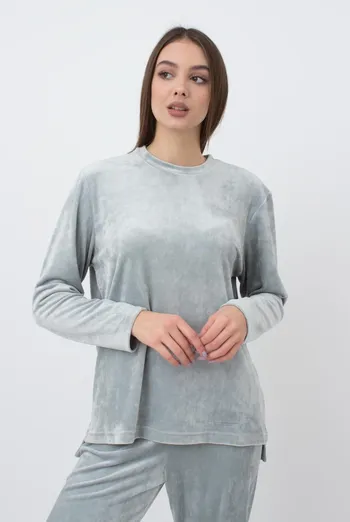 Свитшот женский Soft winter 4406/080 Giulia (grey) Свитшот женский Soft winter 4406/080 Giulia (grey)