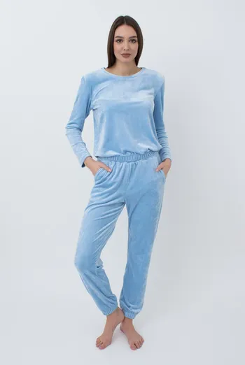 Свитшот женский Soft winter 4407/080 Giulia (blue) Свитшот женский Soft winter 4407/080 Giulia (blue)