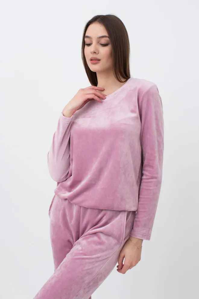 Свитшот женский Soft winter 4407/080 Giulia (pink)