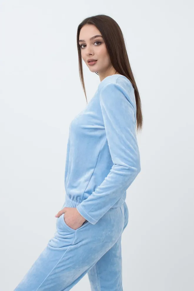 Свитшот женский Soft winter 4407/080 Giulia (blue)
