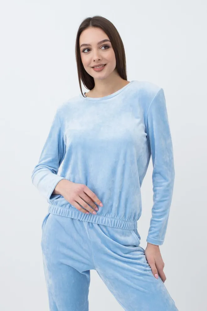 Свитшот женский Soft winter 4407/080 Giulia (blue)