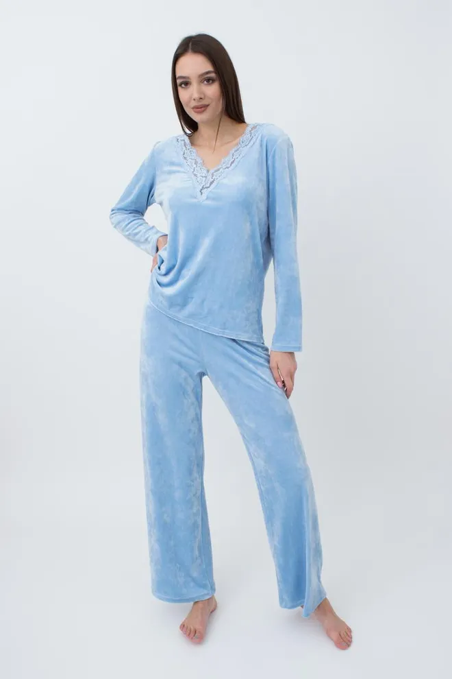 Кофта женская SOFT WINTER 4411/081 Giulia (blue), голубой