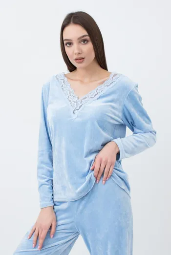 Кофта женская SOFT WINTER 4411/081 Giulia (blue), голубой Кофта женская SOFT WINTER 4411/081 Giulia (blue), голубой