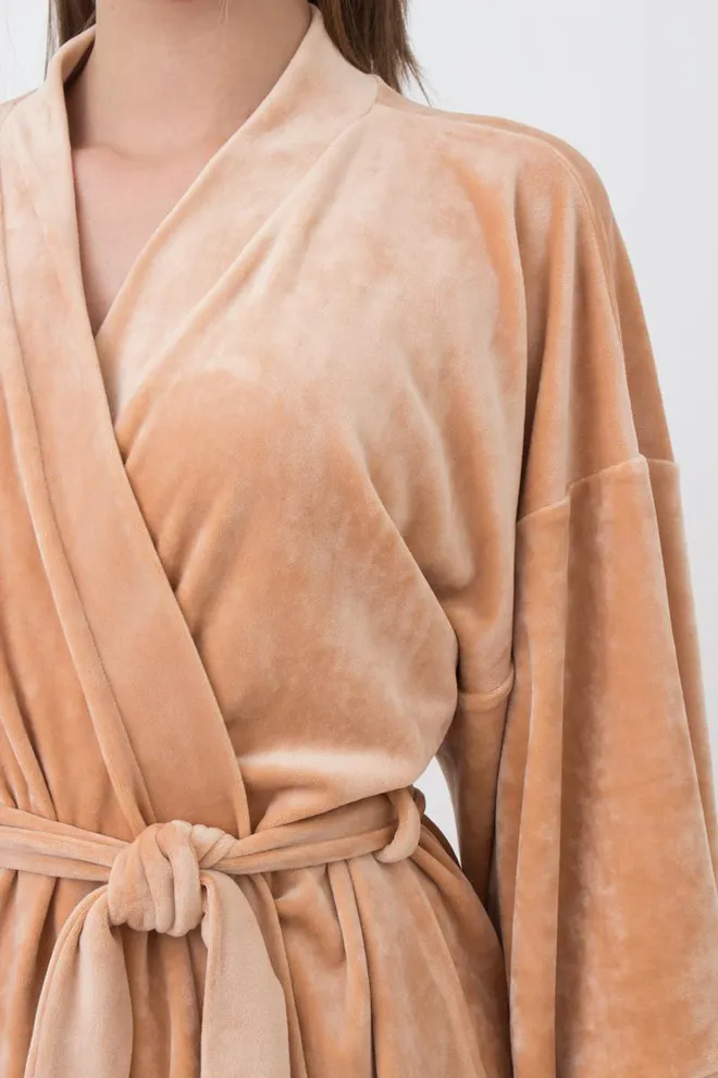 Жакет женский с поясом Soft winter 4502/080 Giulia (latte)