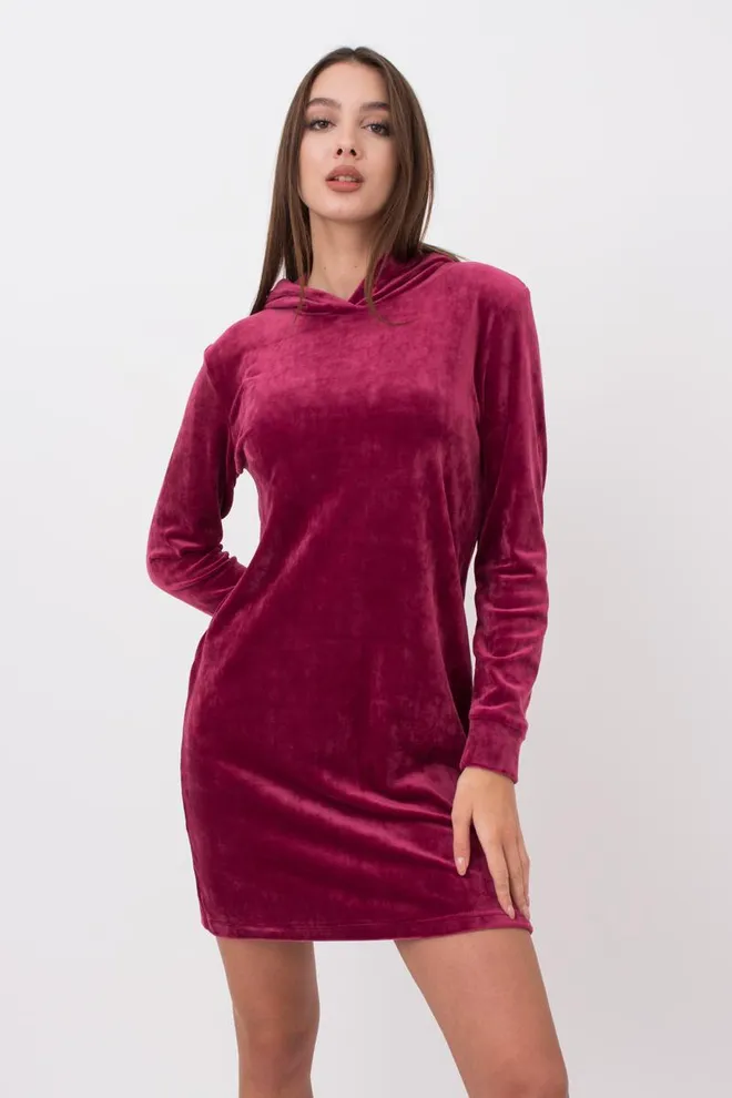 Теплая женская туника SOFT WINTER 8311/080 Giulia (burgundi), бордовый