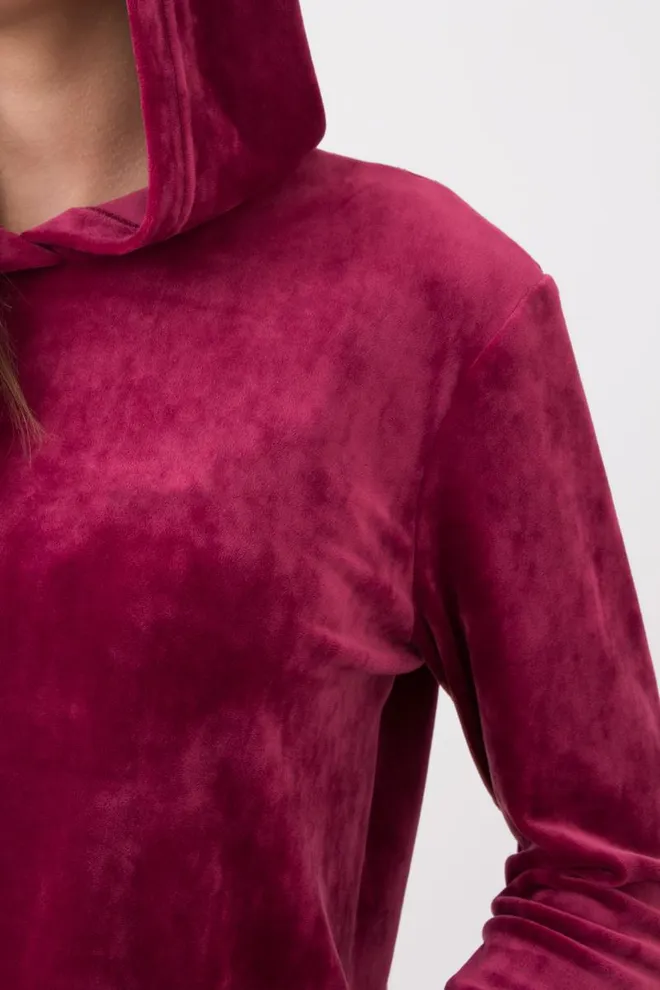 Теплая женская туника SOFT WINTER 8311/080 Giulia (burgundi), бордовый