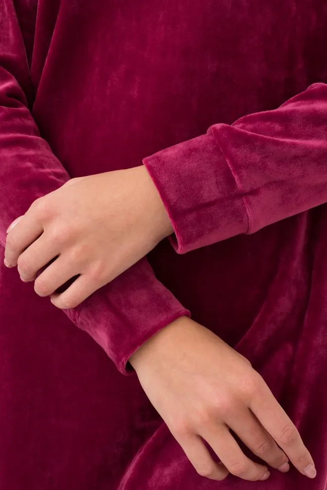 Теплая женская туника SOFT WINTER 8311/080 Giulia (burgundi), бордовый