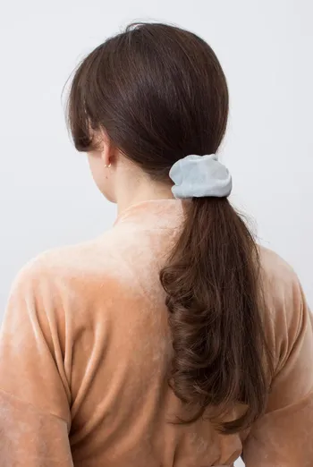 Резинка для волос Soft winter elastik Giulia (grey)