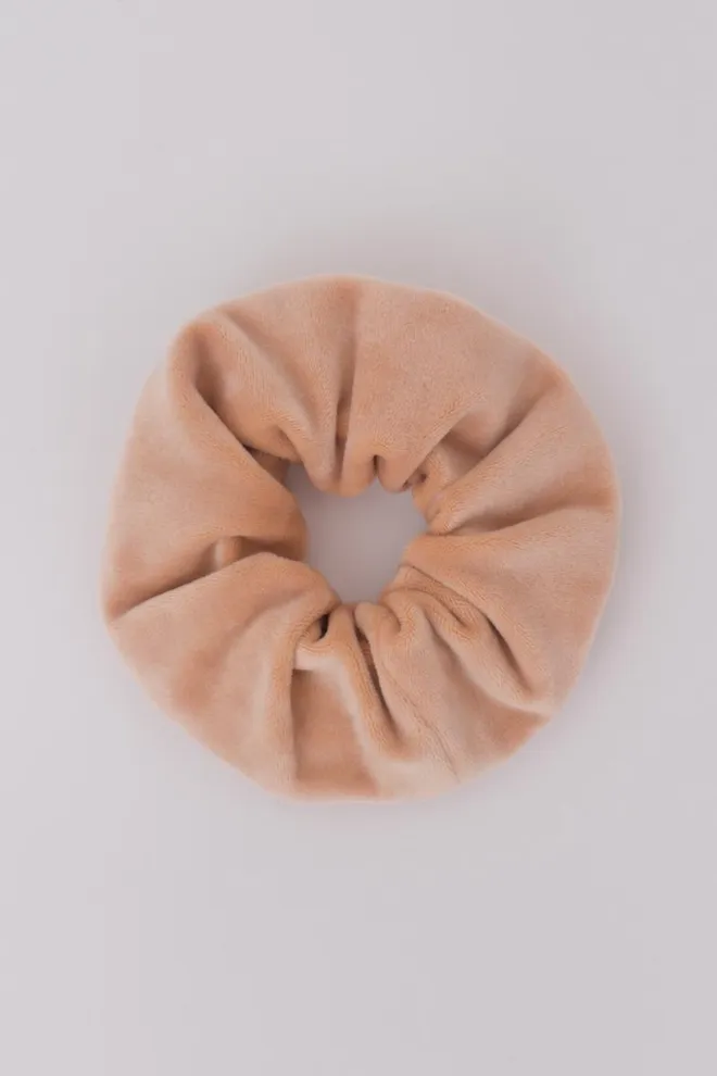 Резинка для волосся Soft winter elastik Giulia (latte)