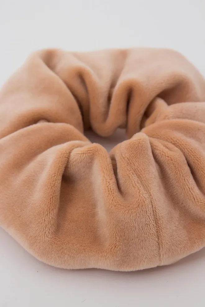 Резинка для волосся Soft winter elastik Giulia (latte)