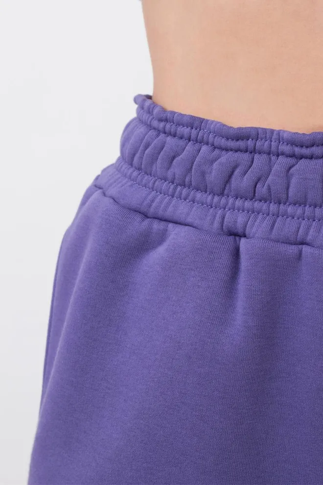 Широкие штаны на флисе SPORT STYLE 4323/170 Giulia (plum), фиолетовый