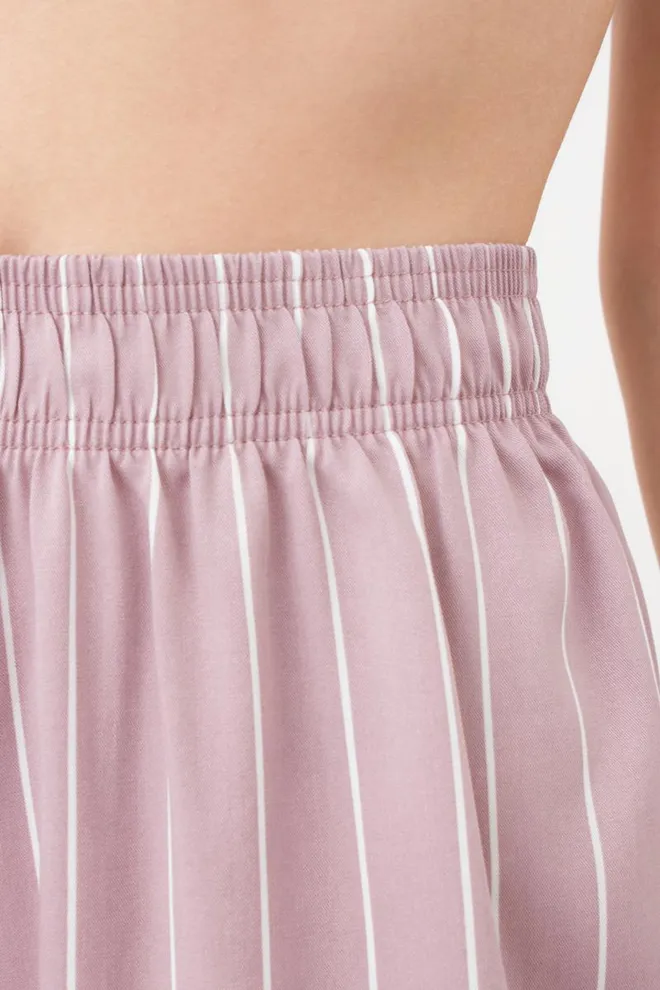 Женские хлопковые шорты Spring flowers 4212/040 Giulia (pink/stripe)