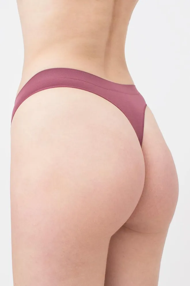 Женские бесшовные трусы стринги String invisible Giulia (flamenco)