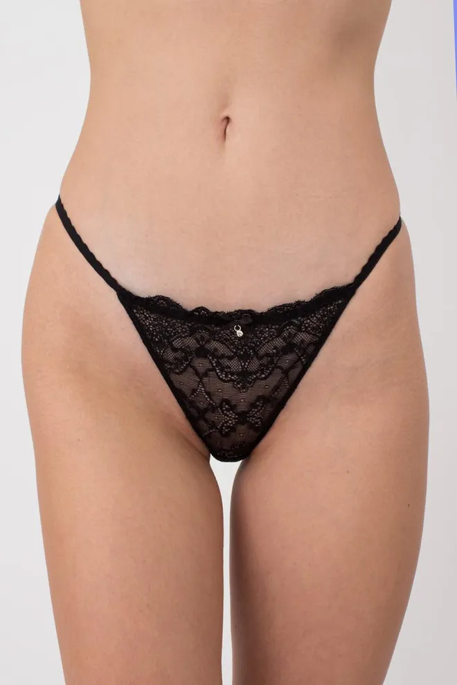 Кружевные трусы стринги Sara 2108/31 Giulia (black)