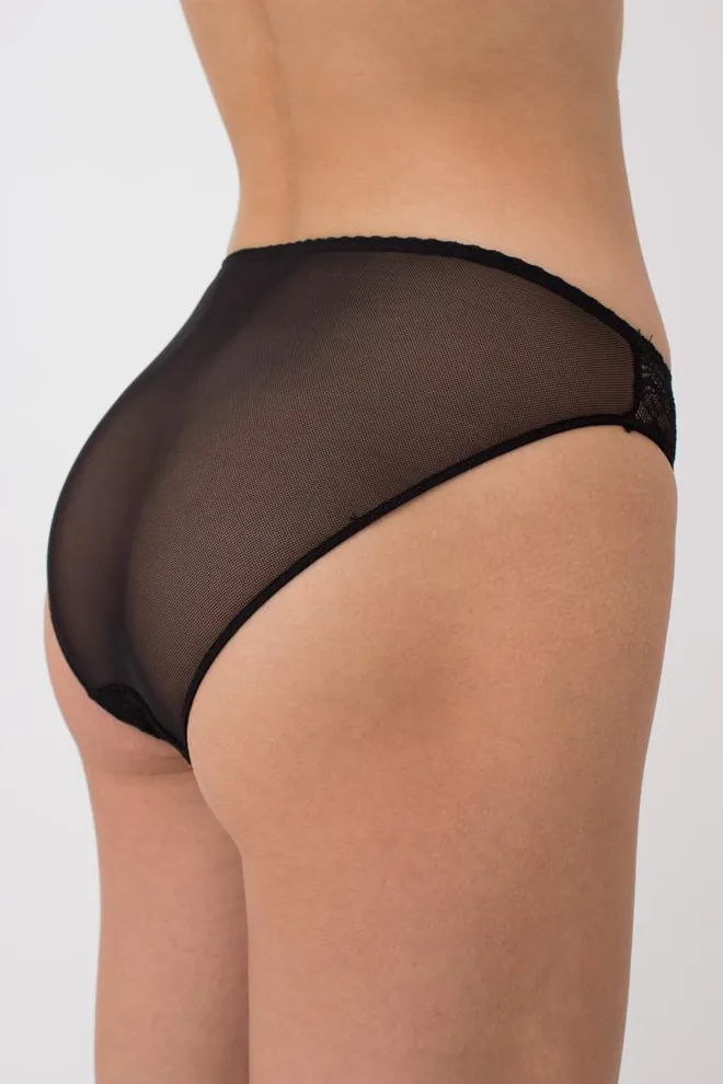 Кружевные трусы слип Sara 2309/32 Giulia (black)