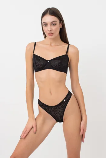 Кружевной бюстгальтер на косточках Sherry 1610/04 Giulia (black) Кружевной бюстгальтер на косточках Sherry 1610/04 Giulia (black)