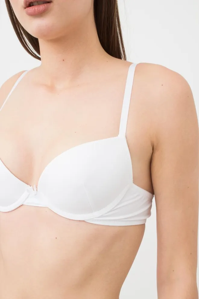 Бюстгальтер с формованной чашкой Soft micro 1106/20 Giulia (white), белый