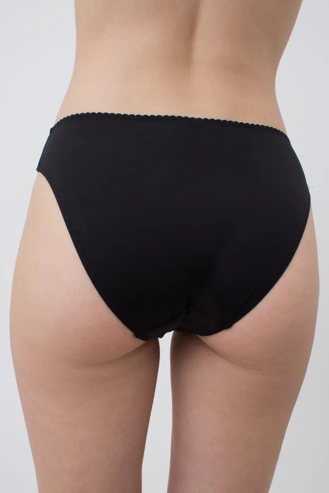 Женские трусы слипы Soft micro 2211/22 Giulia (black)