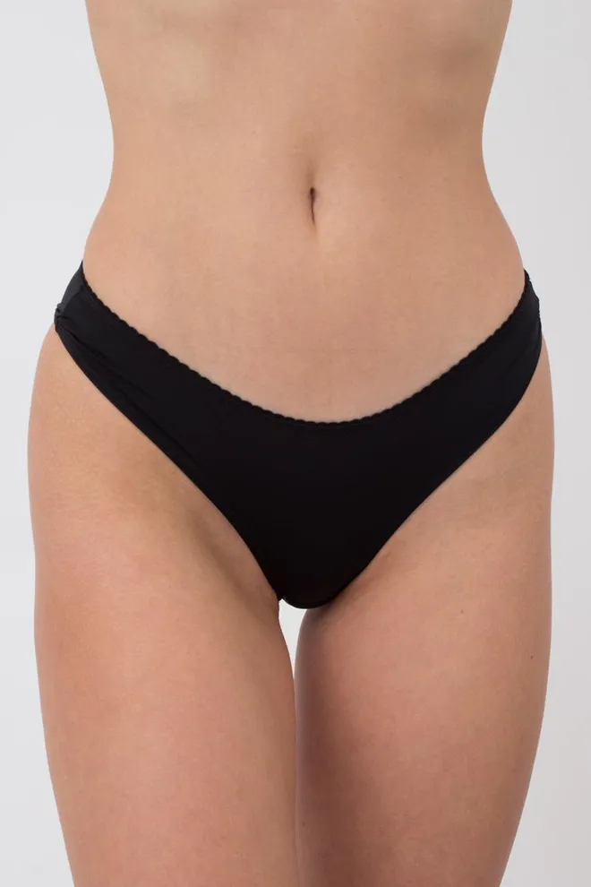 Женские трусы бразилиана Soft micro 2219/20 Giulia (black)