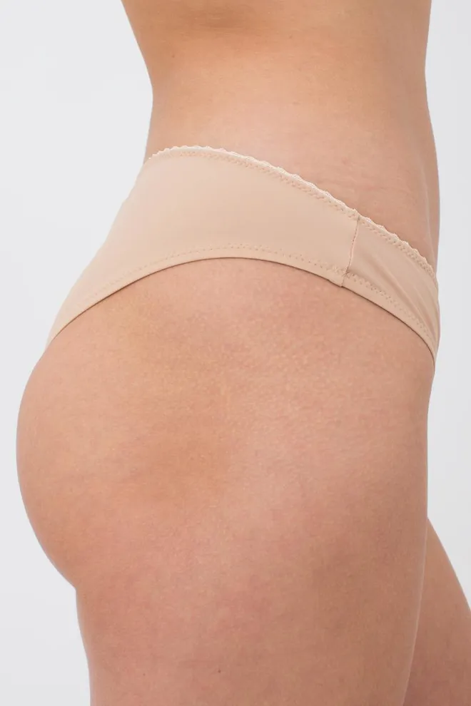 Женские трусы бразилиана Soft micro 2219/20 Giulia (beige)