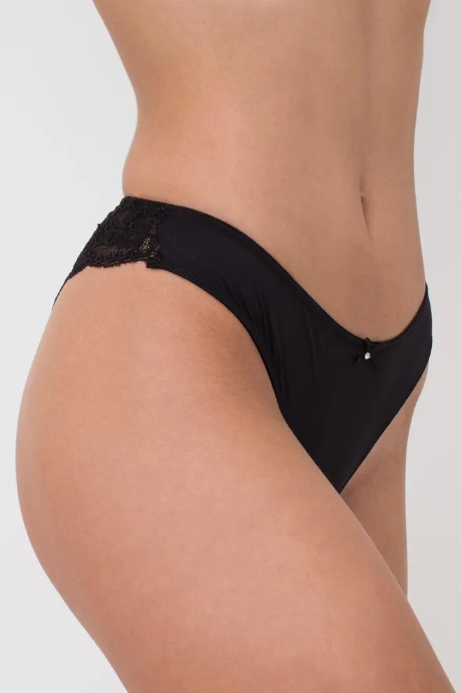 Женские трусы кружевные бразилиана Sophia 2605/31 Giulia (black)